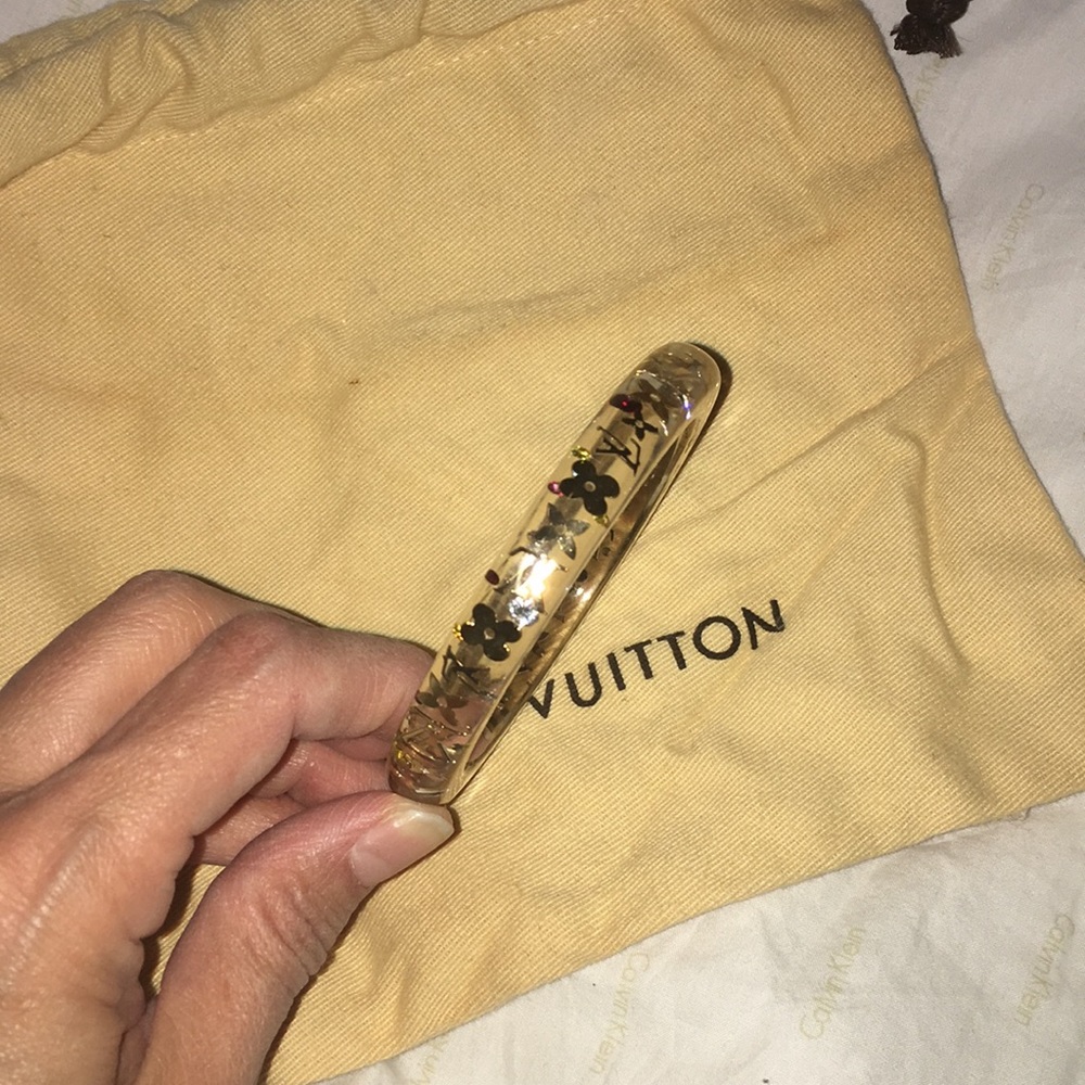 Louis Vuitton Lucite Bangle Bracelet - Picture 2 of 3